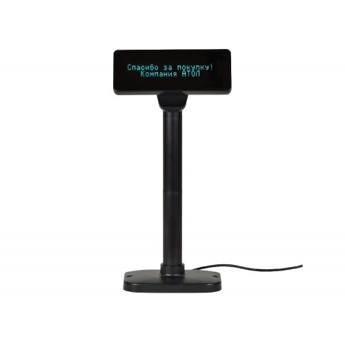Дисплей покупателя АТОЛ PD-2800 (USB, черный, зеленый светофильтр) купить в Новом Уренгое